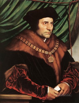  2 Lienzo - Sir Thomas More2 Renacimiento Hans Holbein el Joven